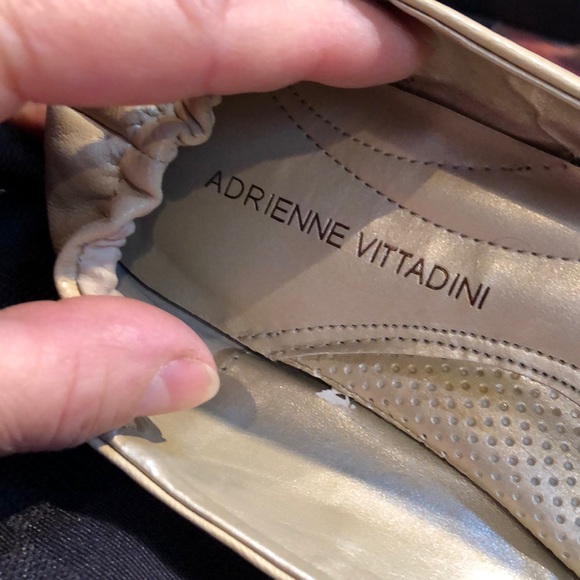 ADRIENNE VITTADINI Leather Embellished Flats - Picture 11 of 12